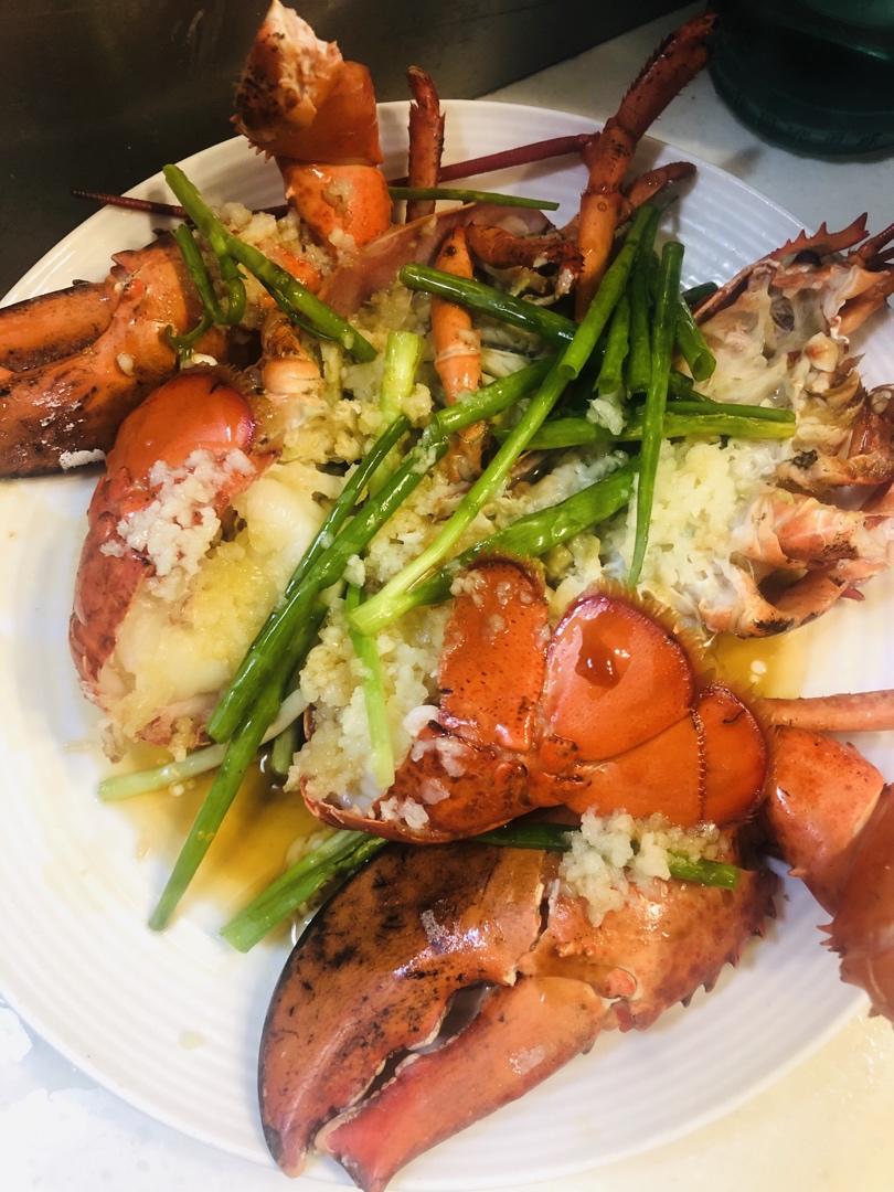 超简单清蒸波士顿龙虾