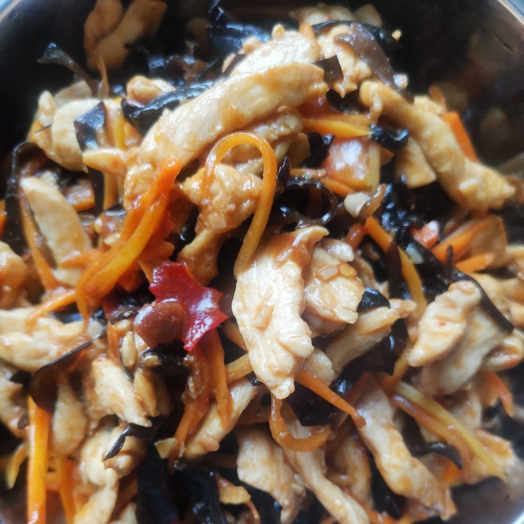 鸡胸肉做鱼香肉丝（美食家大雄版）