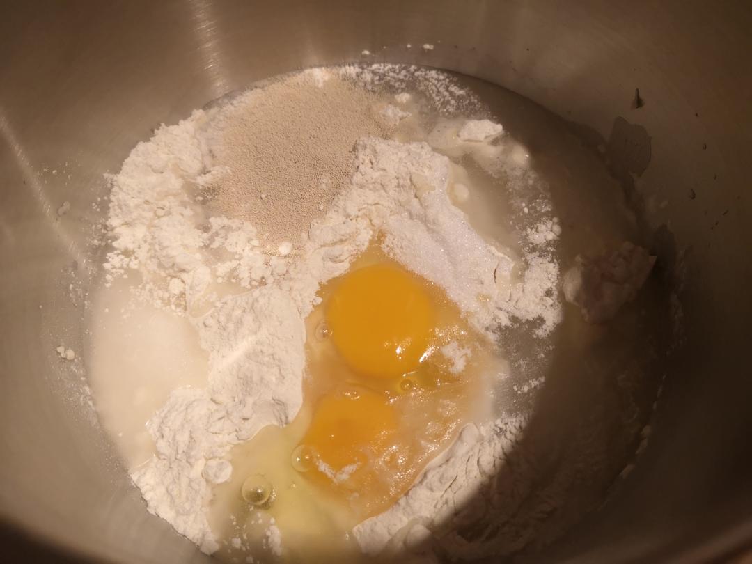 纯奶手撕吐司的做法 步骤1