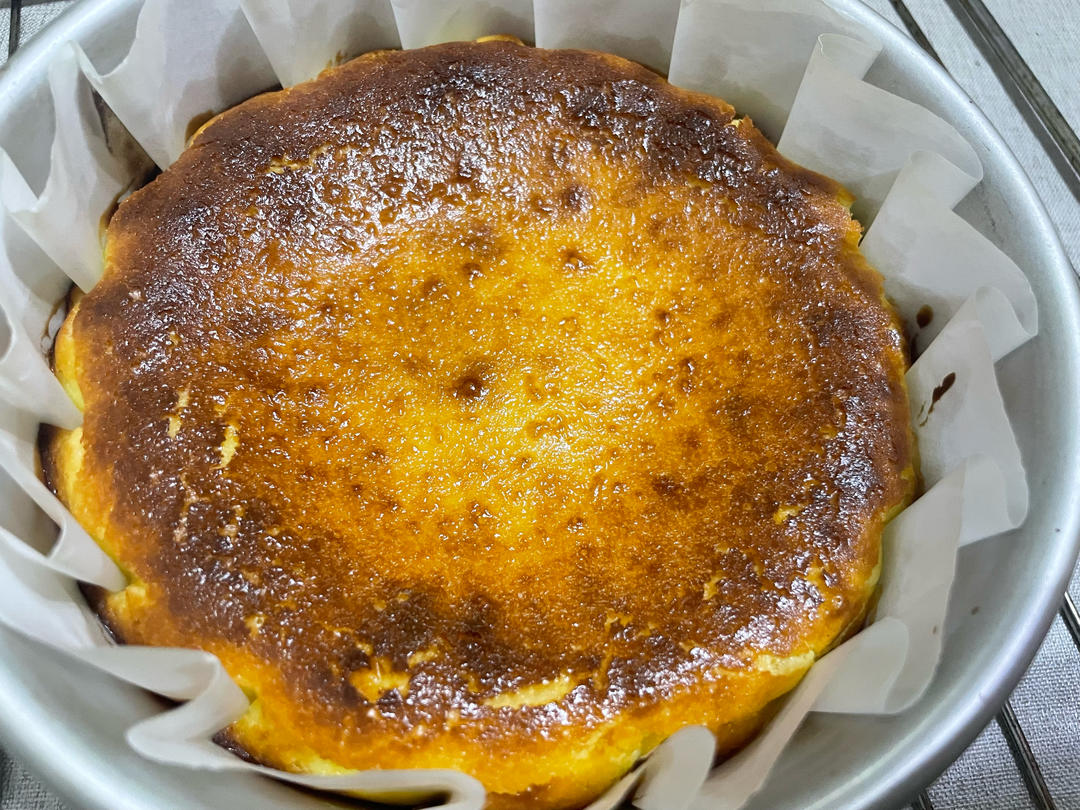 巴斯克芝士蛋糕『最简单的蛋糕』零失败🔥芝士控