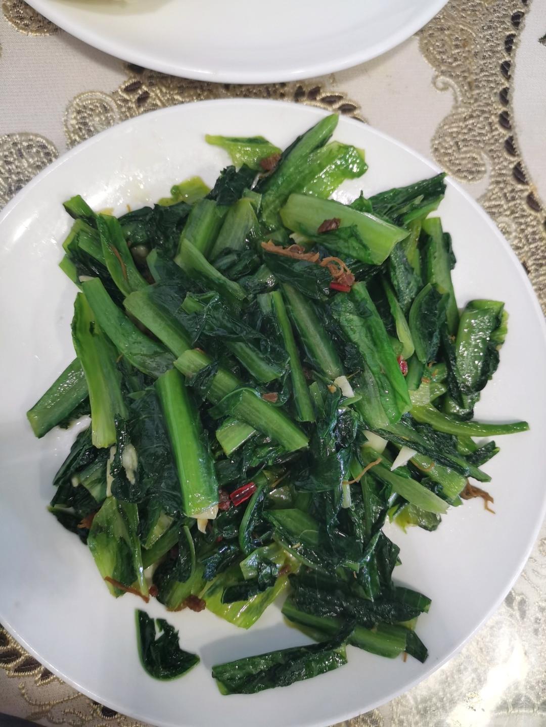 豆豉鲮鱼油麦菜