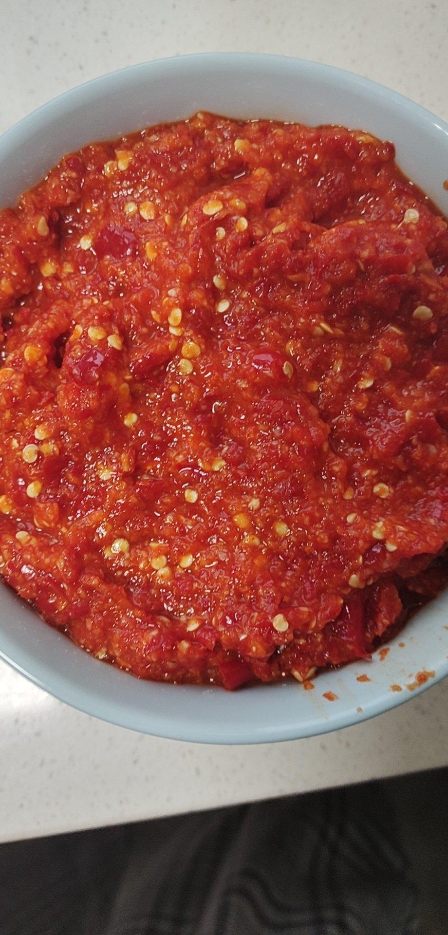 自制吃着会上瘾的辣椒酱