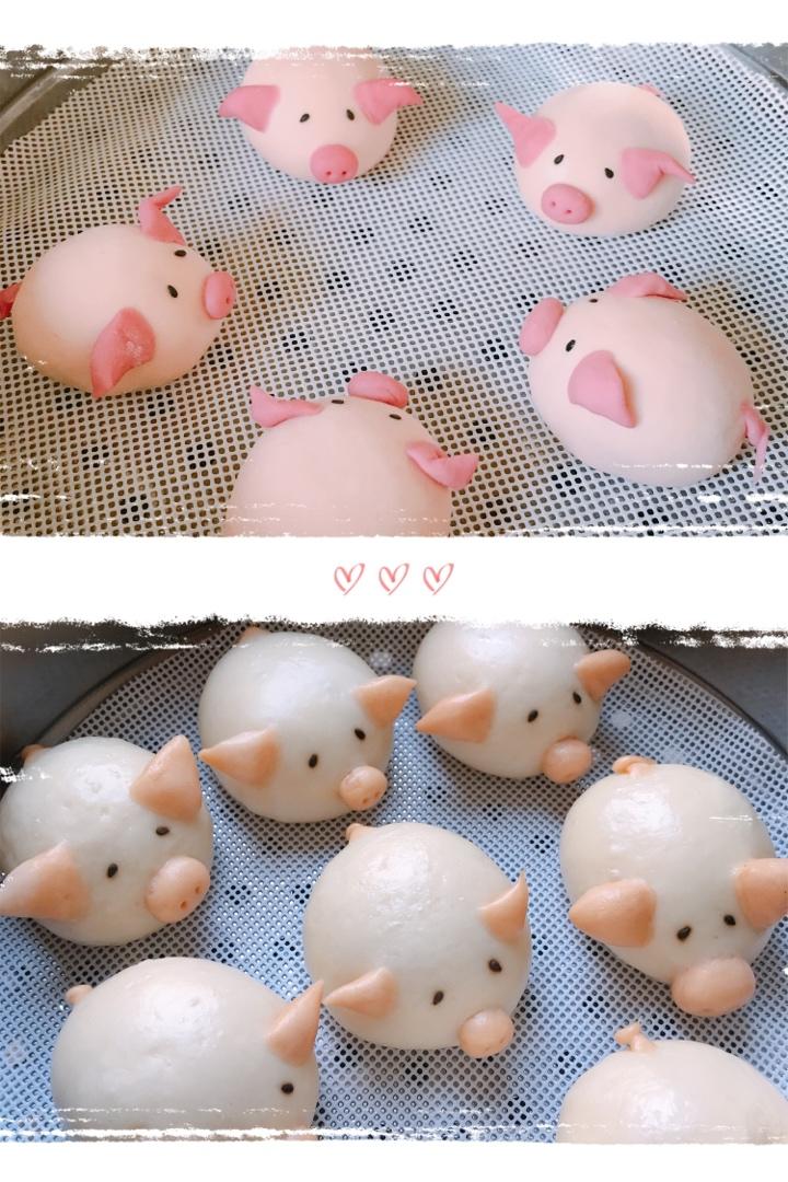 卡通馒头（粉红小猪）