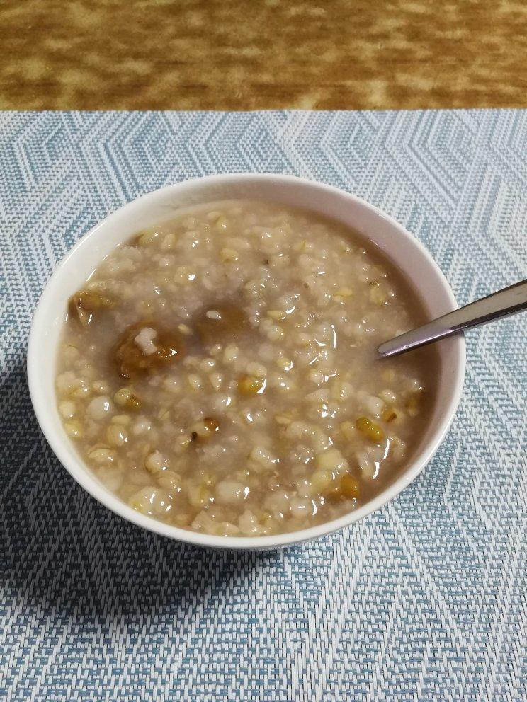 铃兰淼淼做的栗子燕麦早餐粥健康三餐好好吃饭11