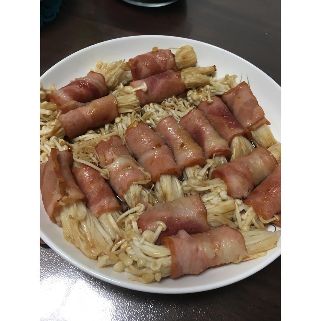 金针菇培根卷（烤箱）