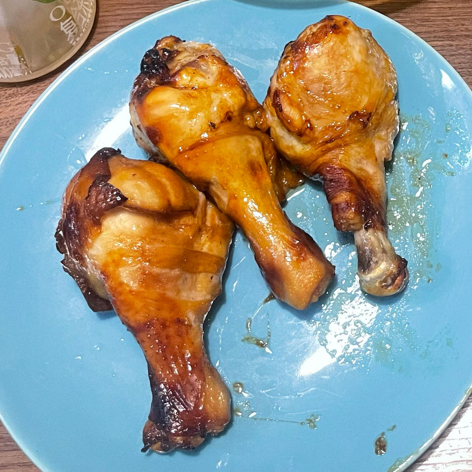空气炸锅烤鸡腿【蜜汁琵琶腿】