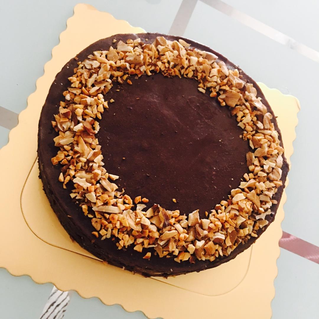 免烤巧克力饼干蛋糕