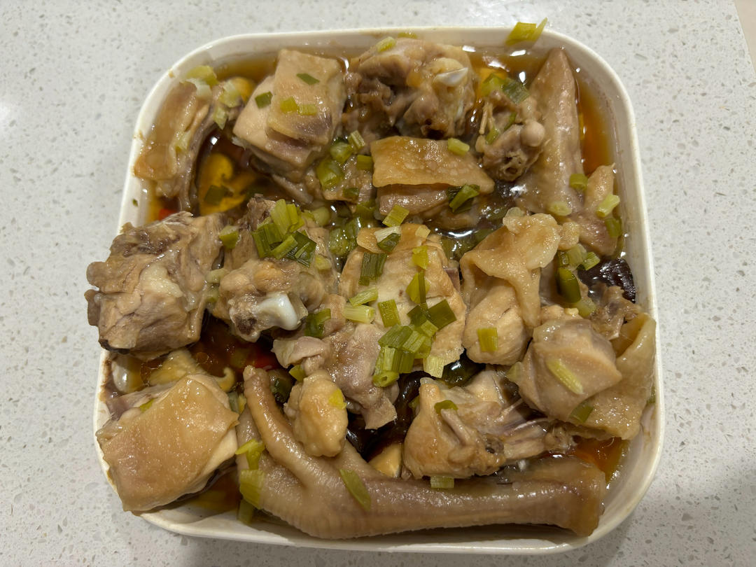 香菇蒸滑鸡