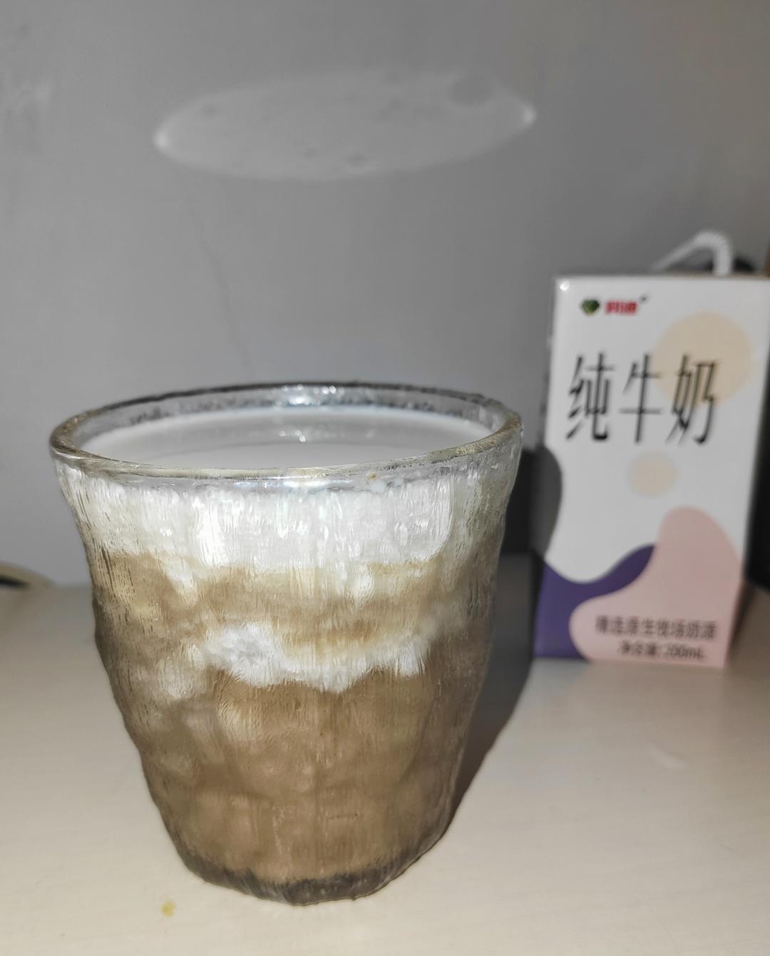 [解暑解辣必备]牛乳绿豆沙