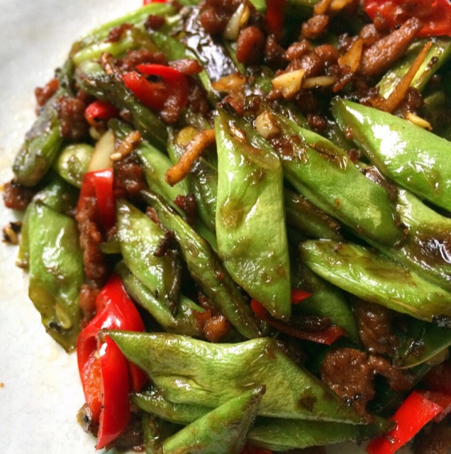 肉末四季豆