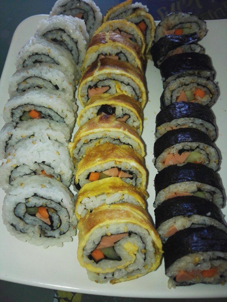 简单寿司/鸡蛋寿司/反转寿司/花样寿司/紫菜包饭