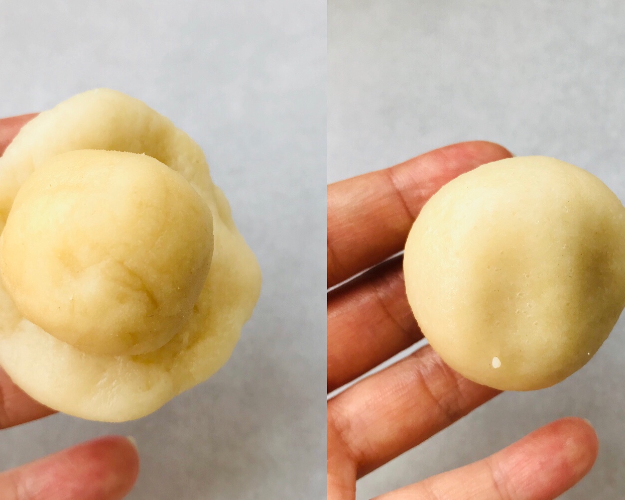 芋泥酥💜（内附中式酥皮+万能芋泥做法）的做法 步骤8