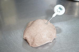 酸奶黑麦吐司 70%黑麦直接法 日本猫吐司模通用450g土司盒配方的做法 步骤7