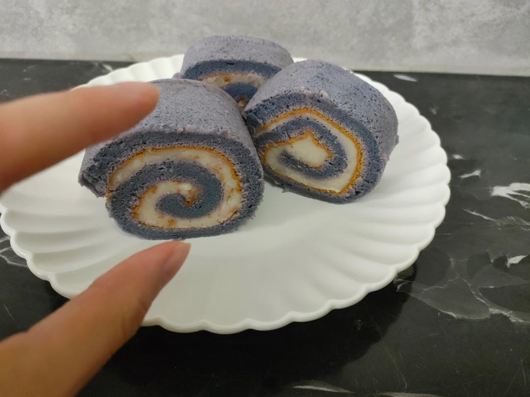 芋泥控不容错过的芋泥蛋糕卷
