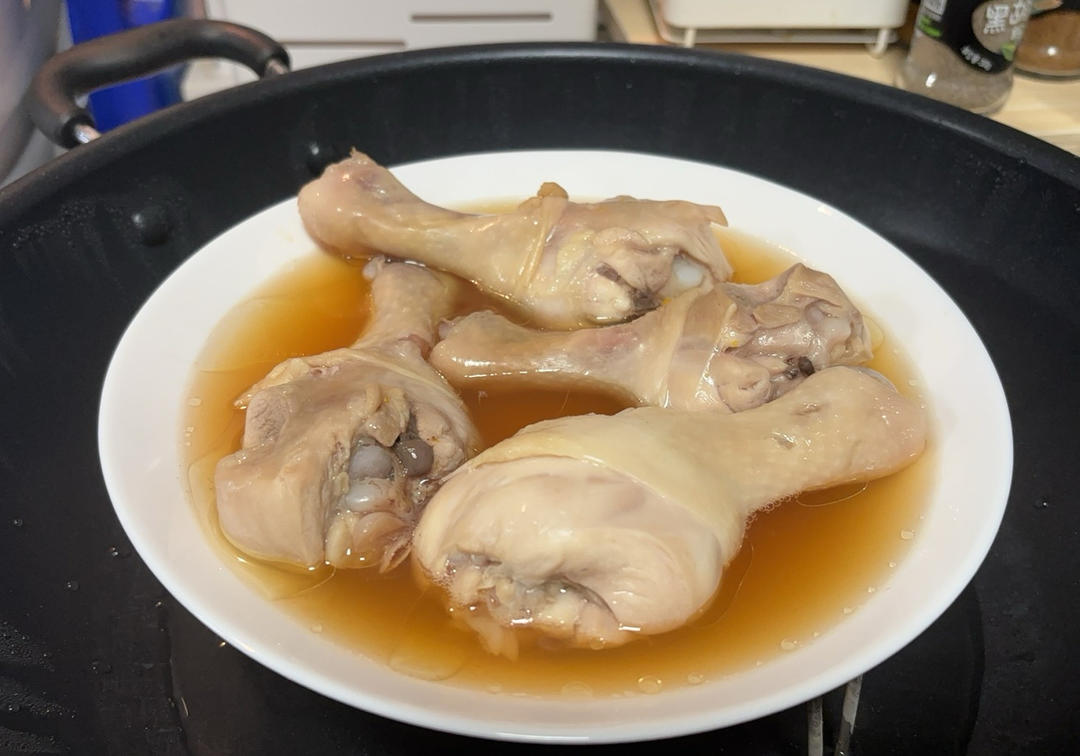 无油版巨嫩无比的椒盐蒸鸡腿🍗