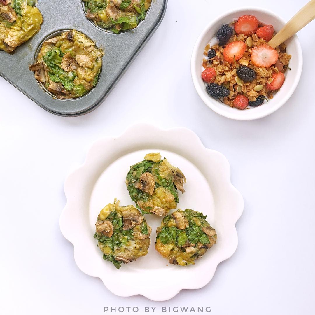 鸡蛋麦芬(减脂增肌）