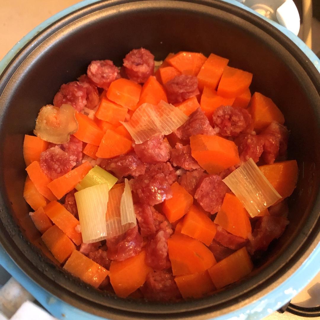 腊肠焖饭