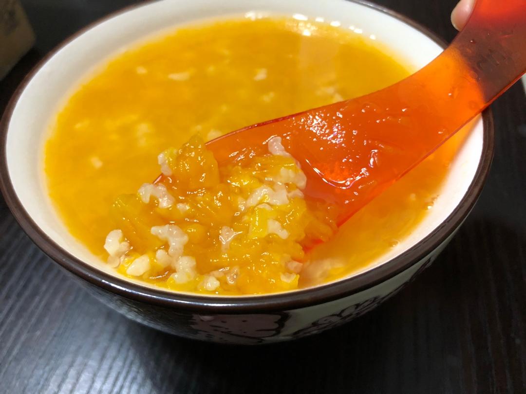 电饭锅版香甜南瓜粥