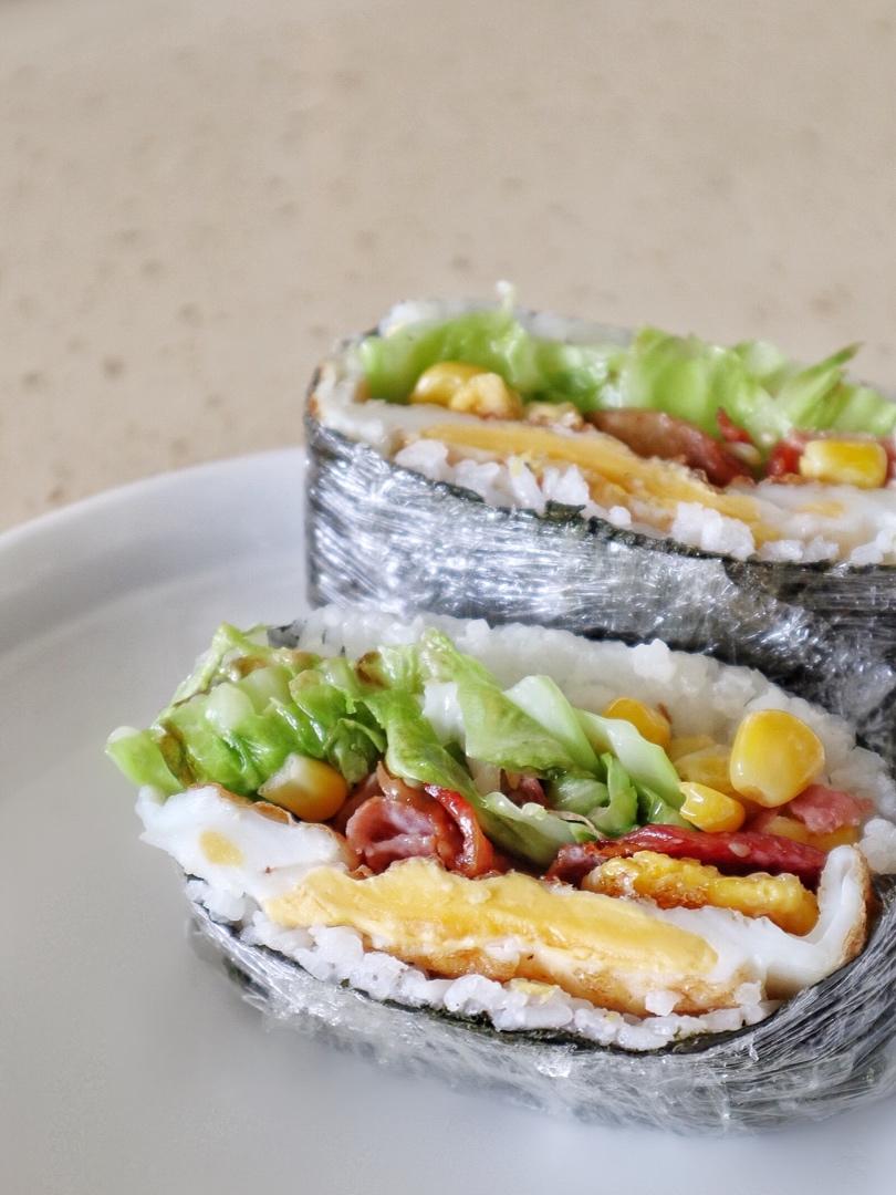 高颜值海苔饭团