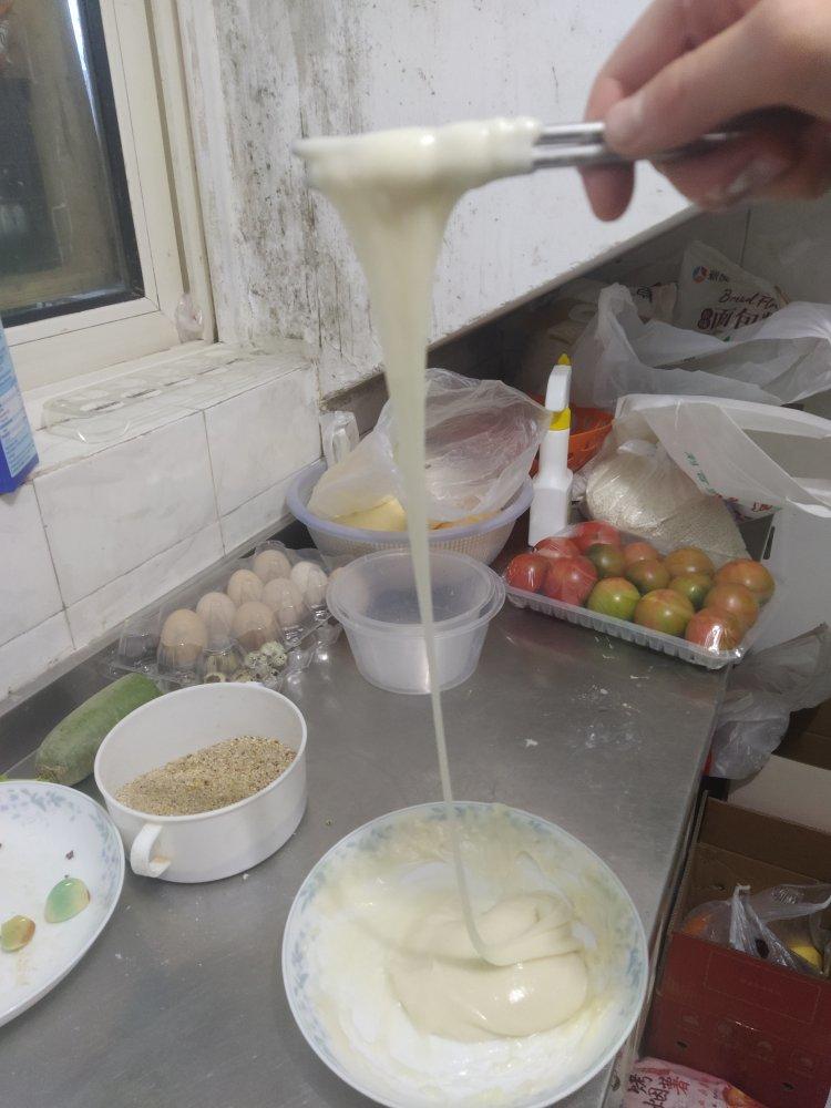 拉丝麻薯隔夜冷藏不变硬的实验成功，三夜依然拉丝