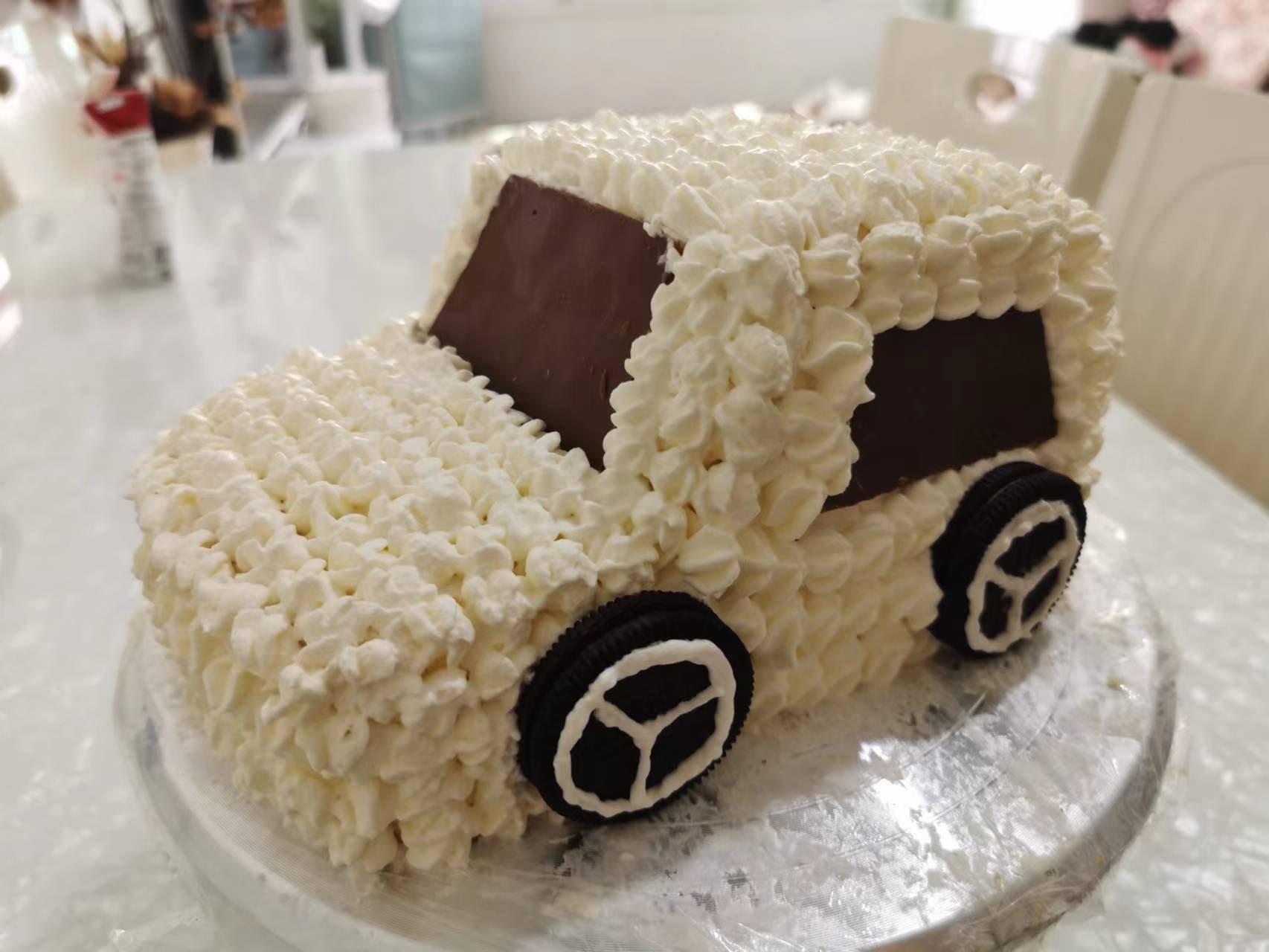 『老李出品』生日蛋糕 （6寸、8寸）小汽车 宝宝生日蛋糕 新手零失败