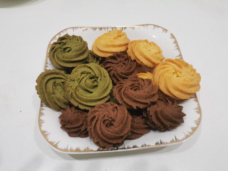 零失败花纹超级立体的黄油曲奇