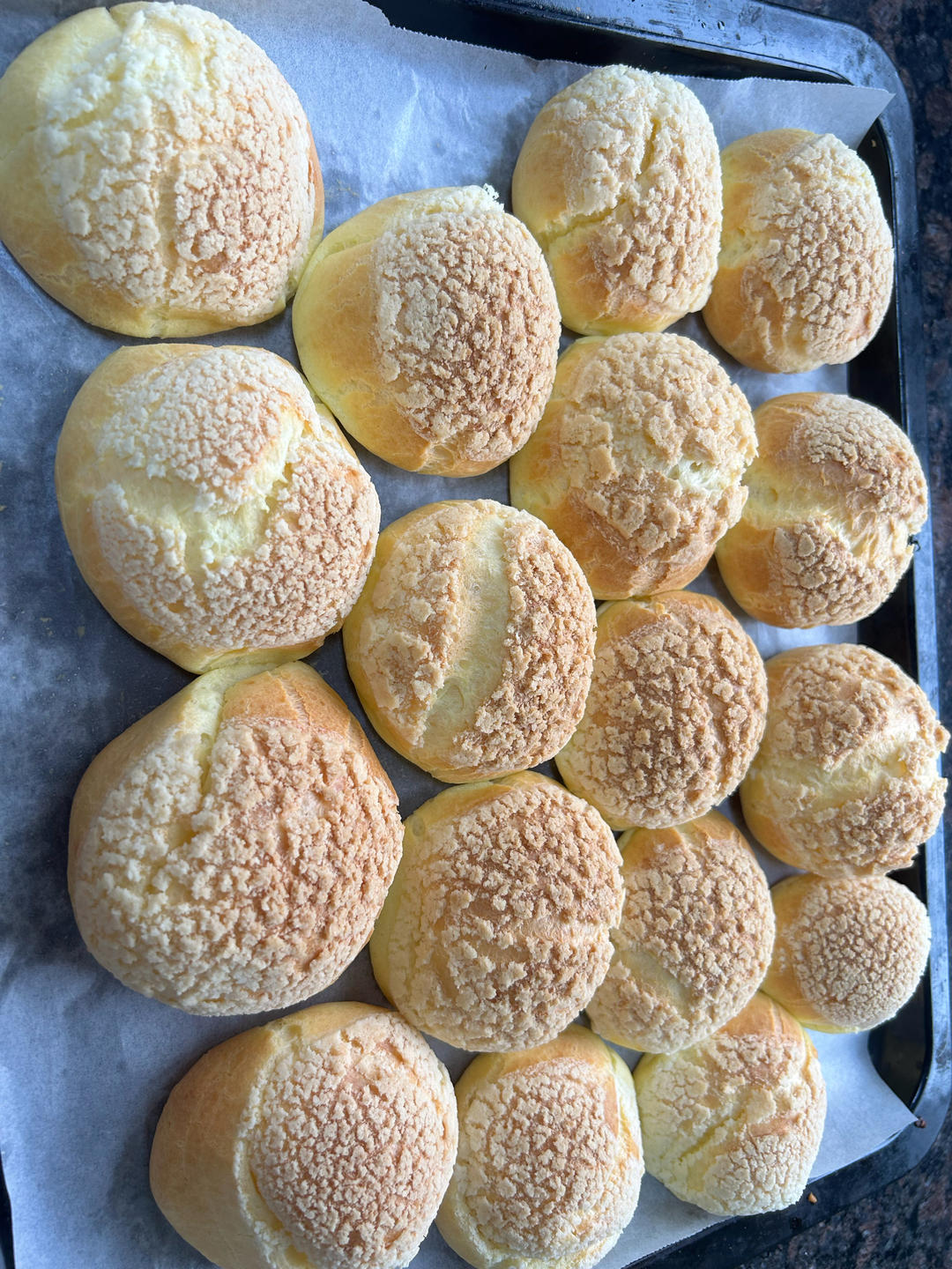 十分美味的酥皮泡芙