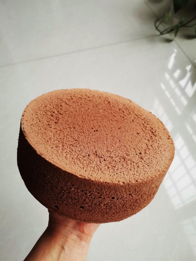 不消泡的巧克力戚风