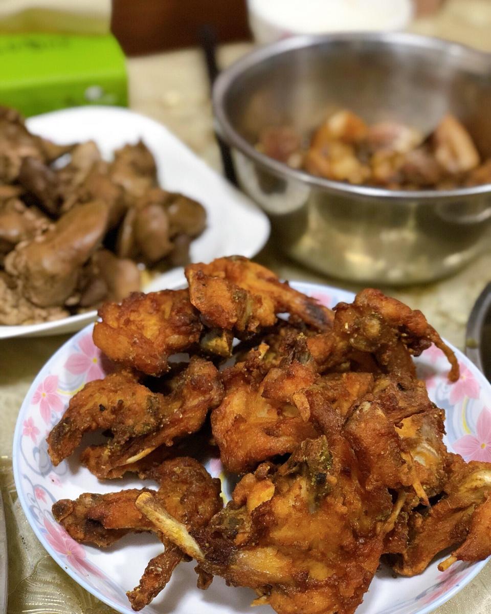 炸鸡骨架鸡叉骨※好吃