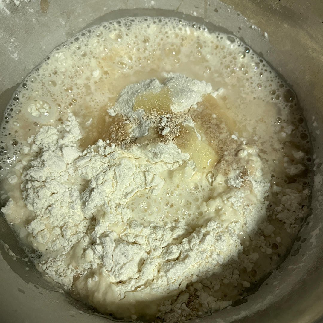 纯奶手撕吐司的做法 步骤1