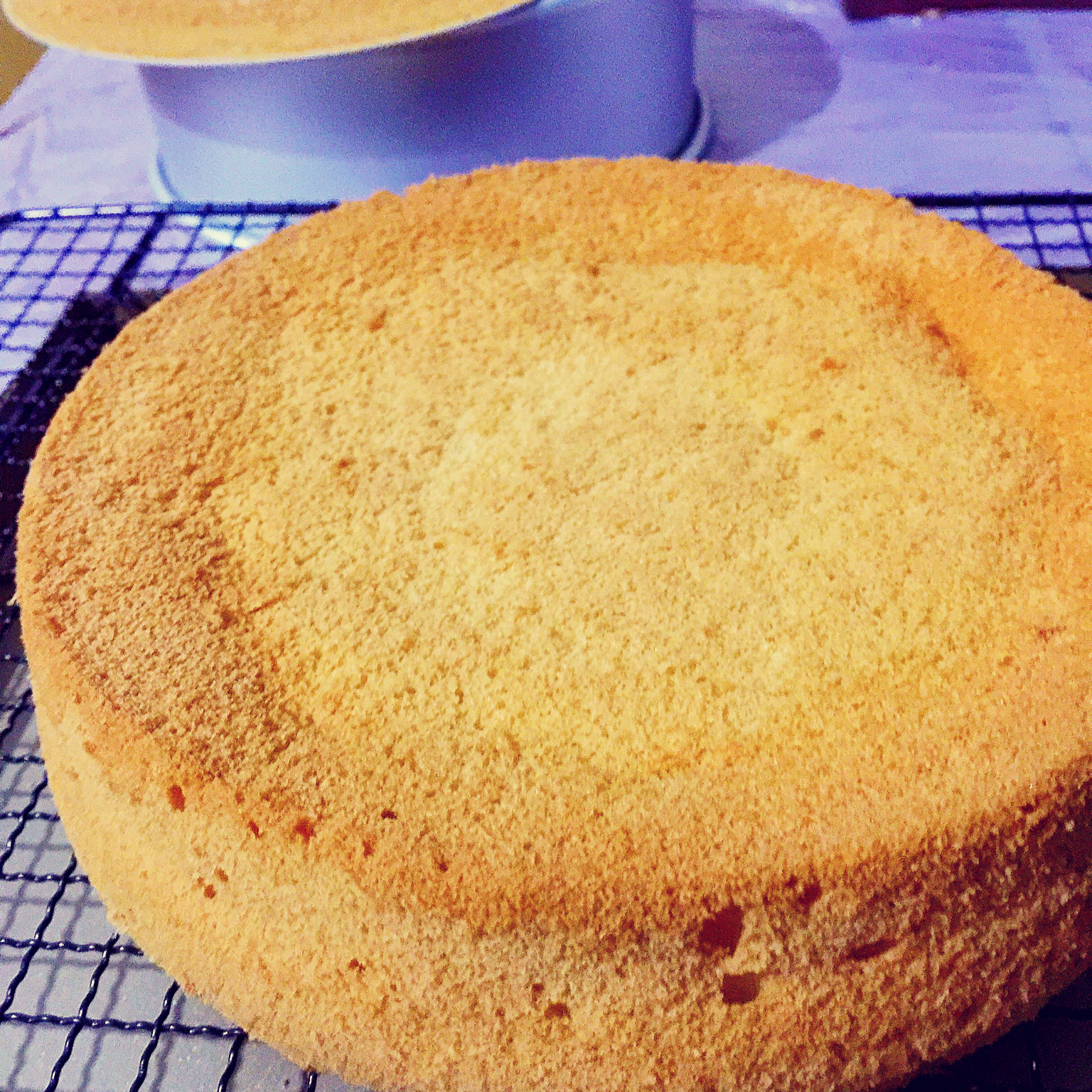 超好记八寸戚风蛋糕（后蛋法）