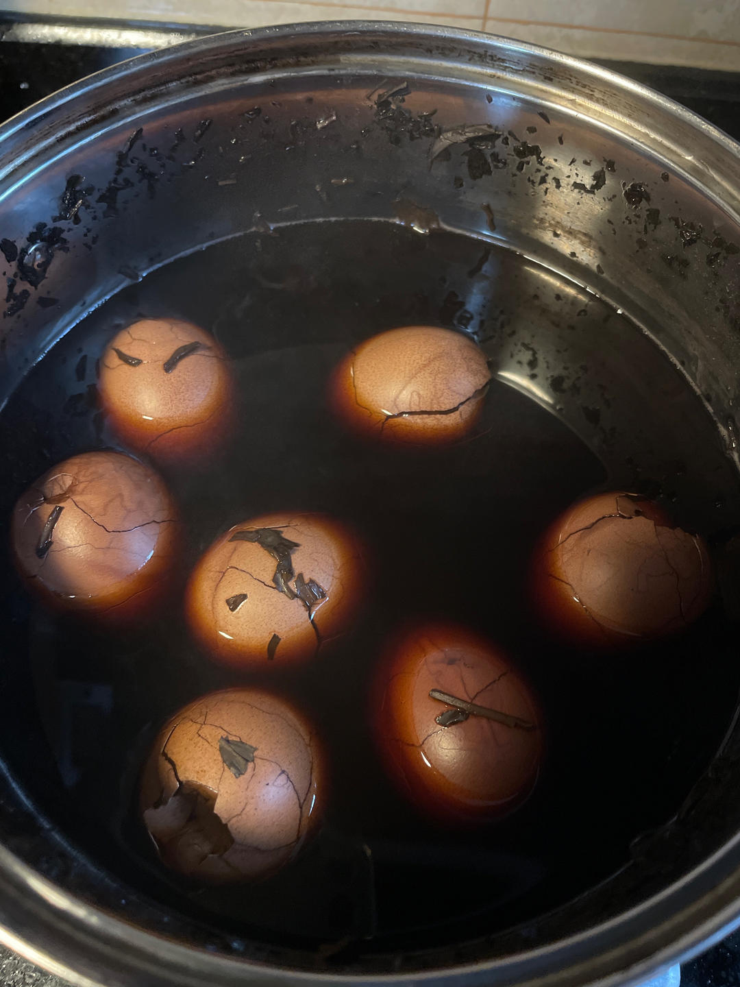 家庭版五香茶叶蛋