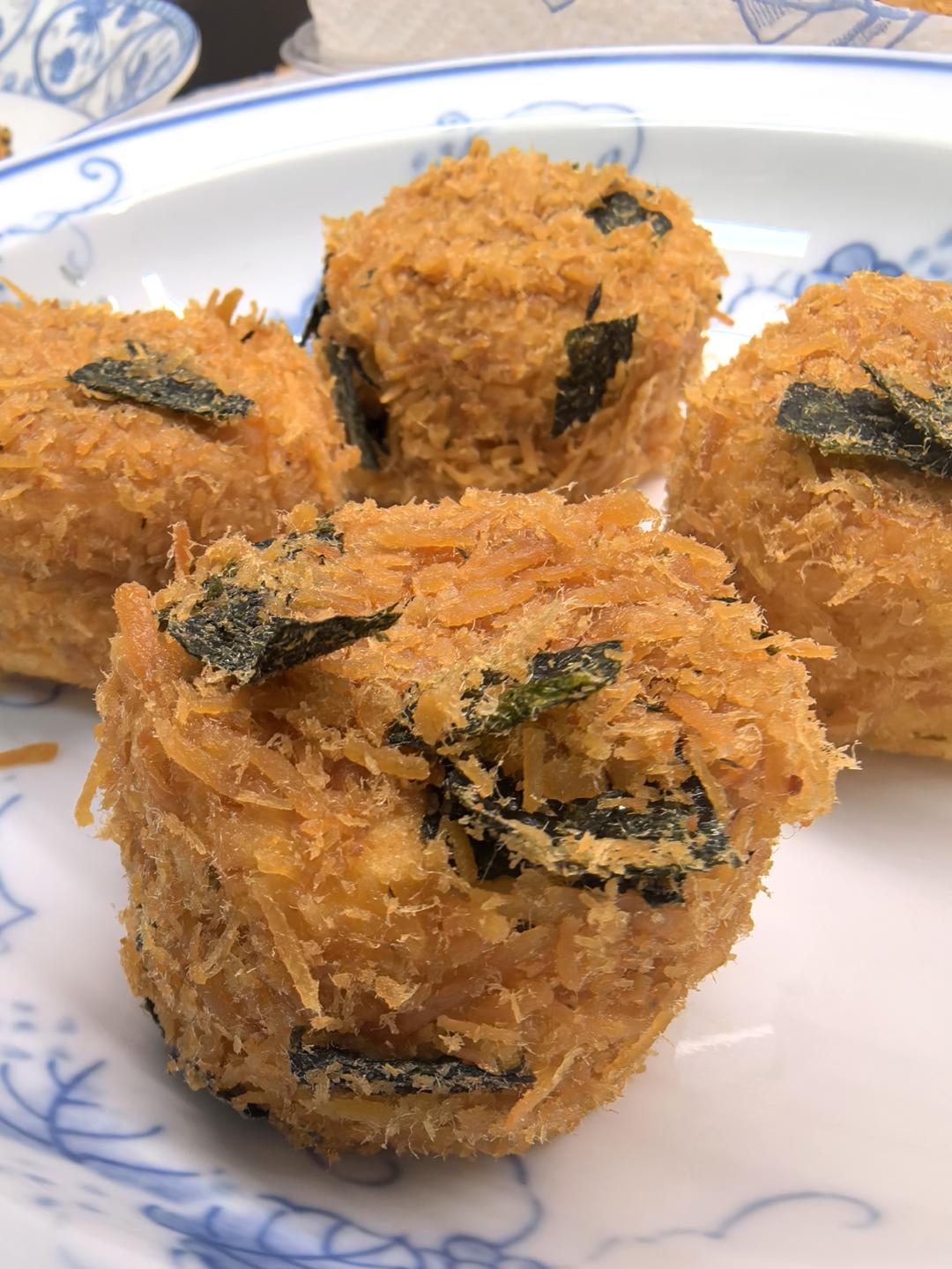 朋友都说比鲍师傅好吃的海苔肉松小贝