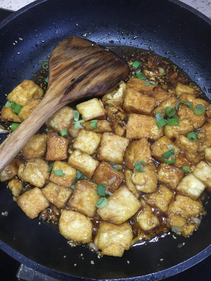 分分钟光盘，完爆路边摊的香煎孜然豆腐