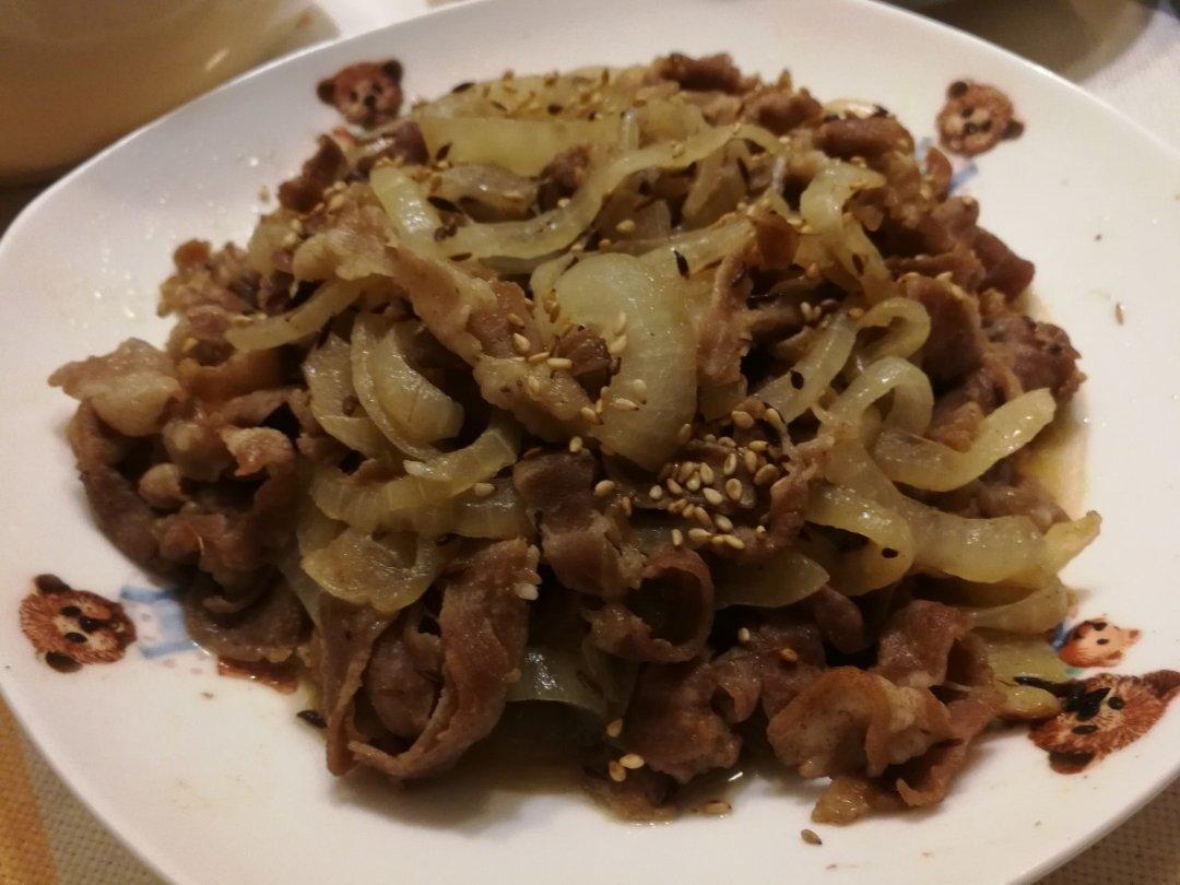 洋葱孜然羊肉片