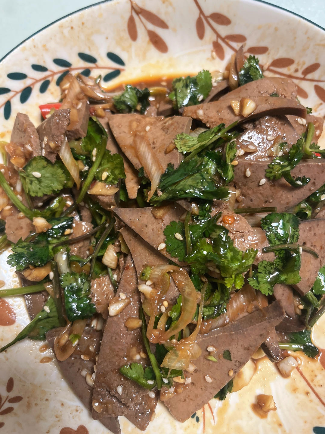 🔥家庭版零失败‼️凉拌猪肝