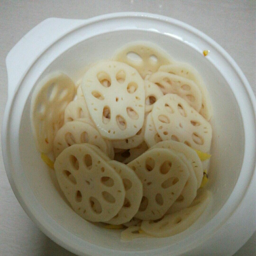 凉拌莲菜