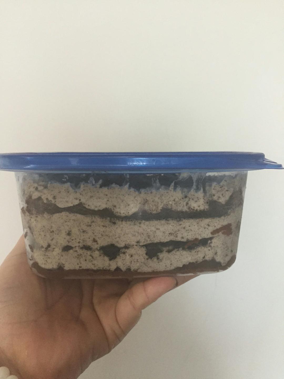 好吃到流泪的奥利奥咸奶油盒子蛋糕