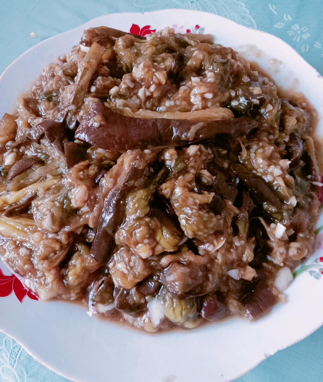 凉拌蒜泥茄子(简单版)