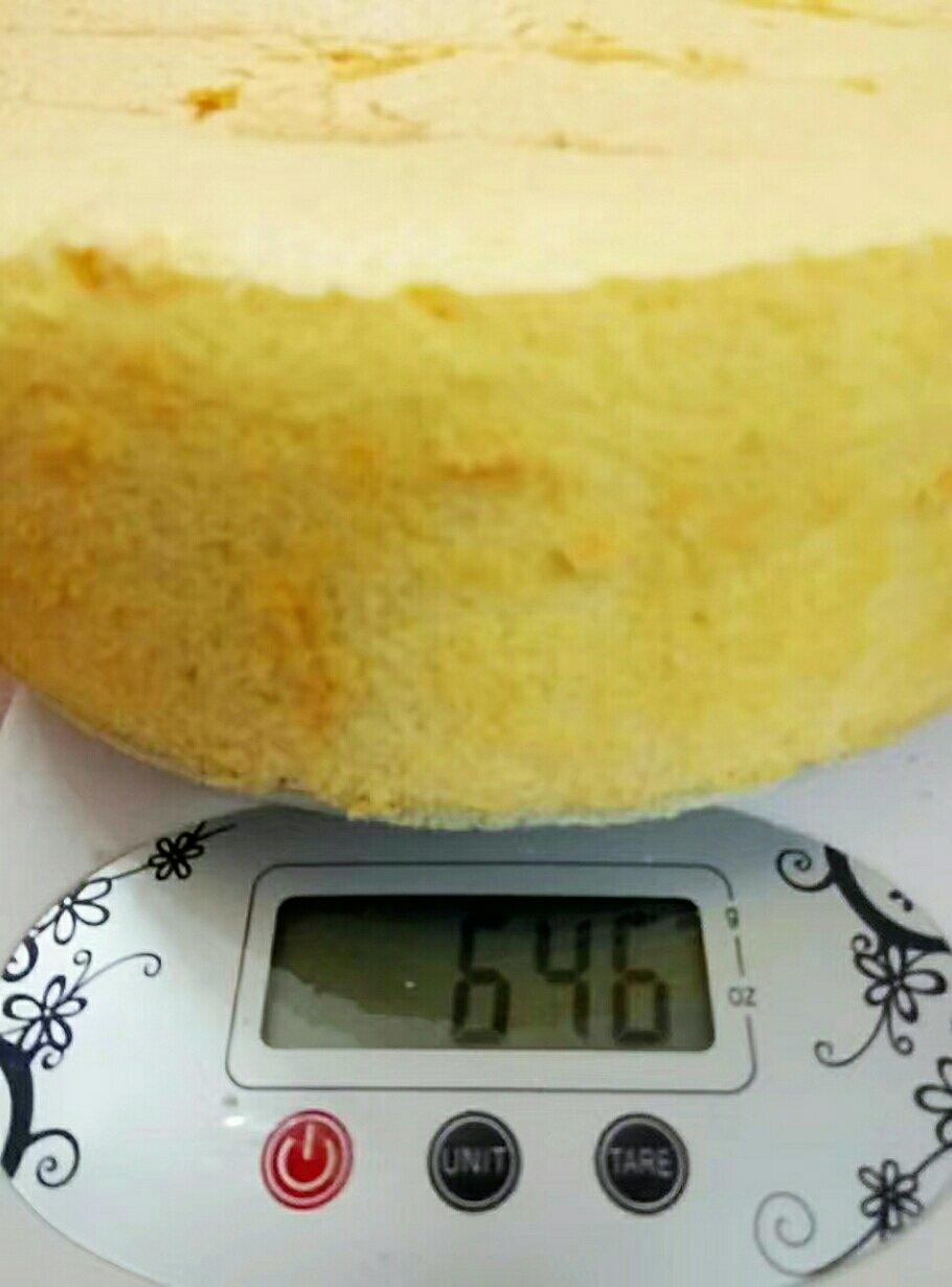 小蛋糕，大美味，8寸戚风蛋糕