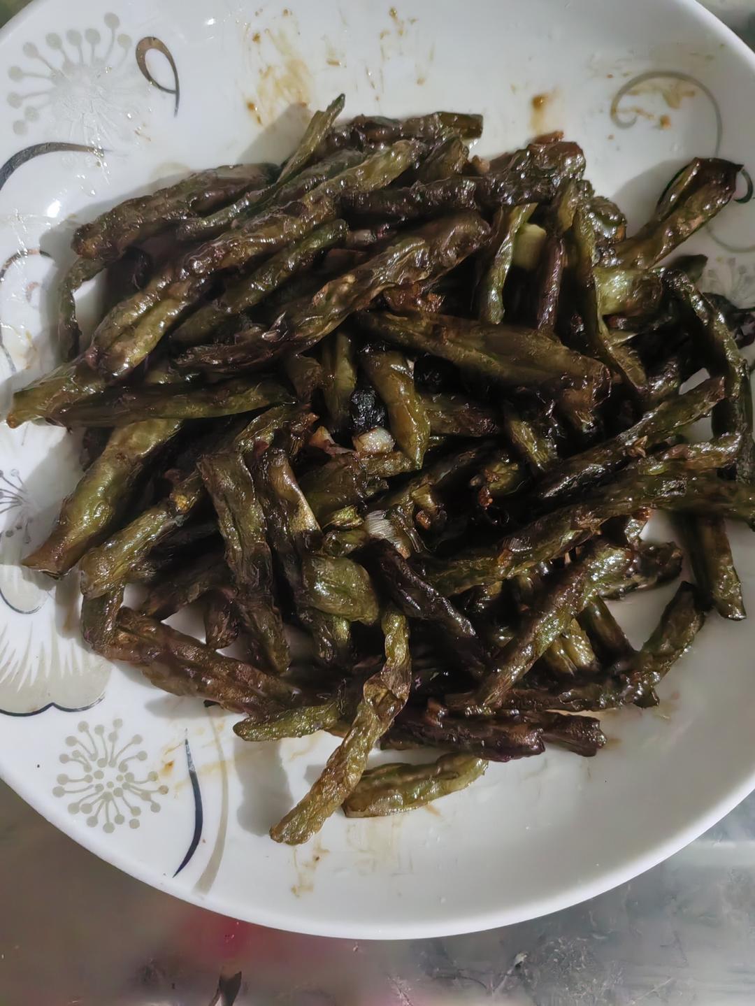超好吃的干煸豆角