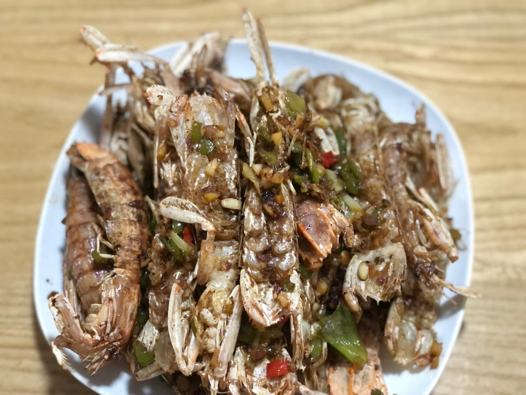 比外面好吃太多的椒盐皮皮虾