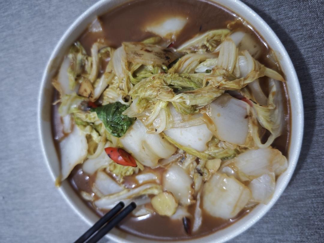 醋溜白菜片