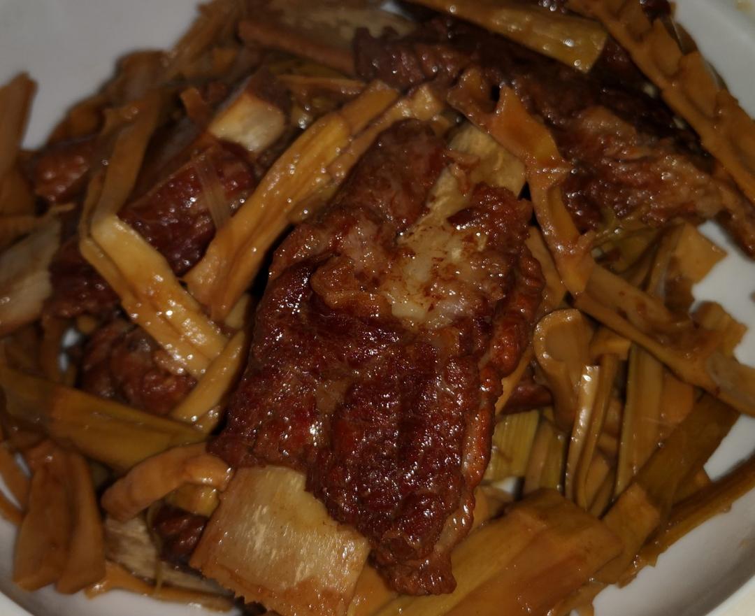 笋干烧肉