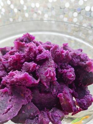 紫薯软欧(黑米紫薯馅儿)超好吃～的做法 步骤2