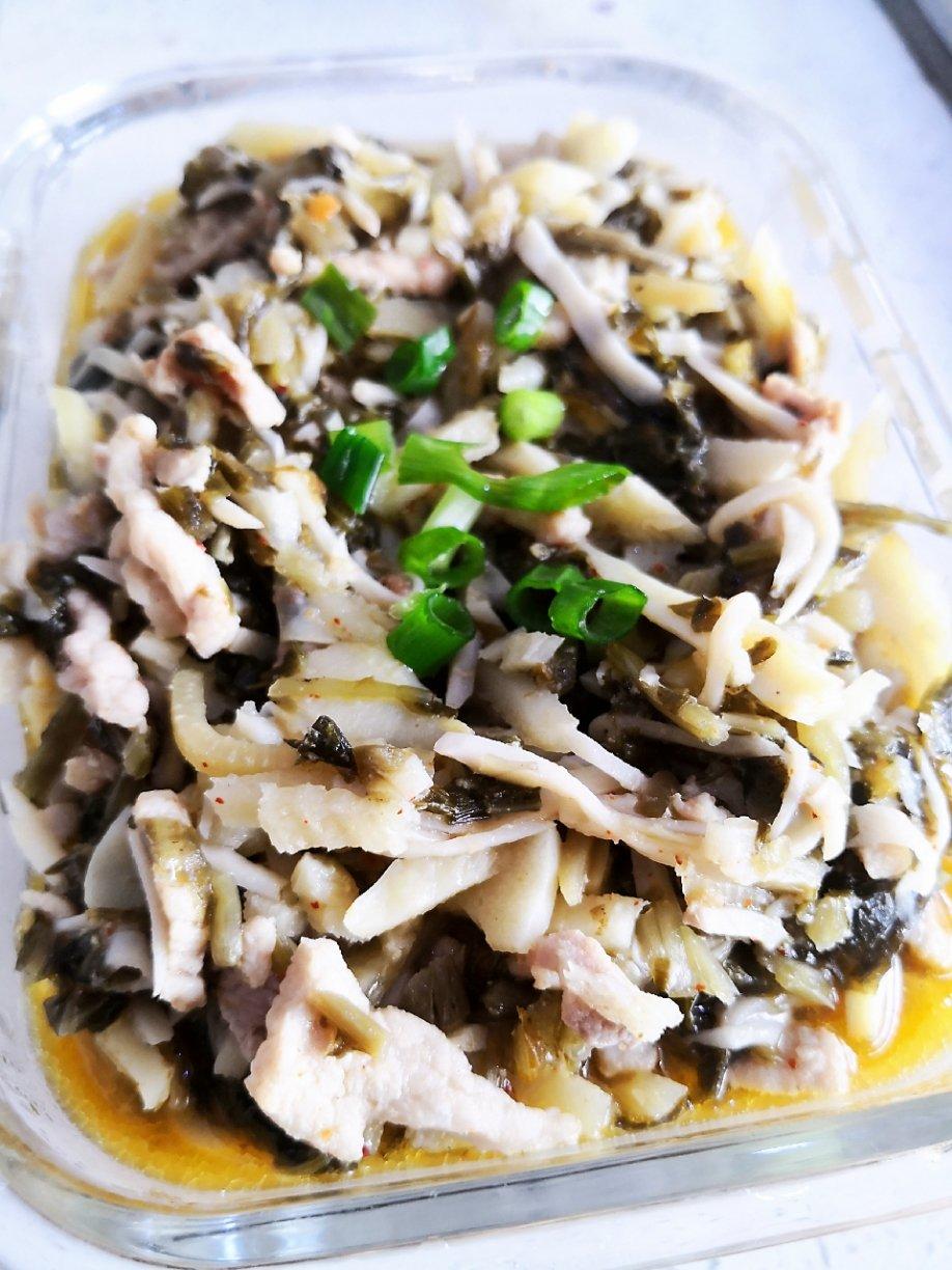 雪菜笋丝肉丝