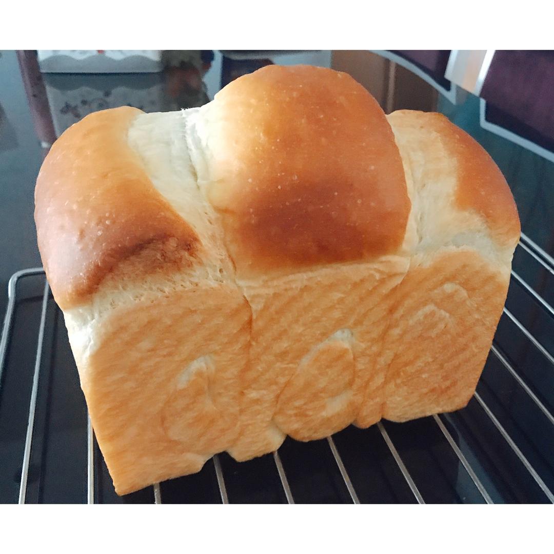 蛋白牛奶吐司~天然酵种(波兰种)