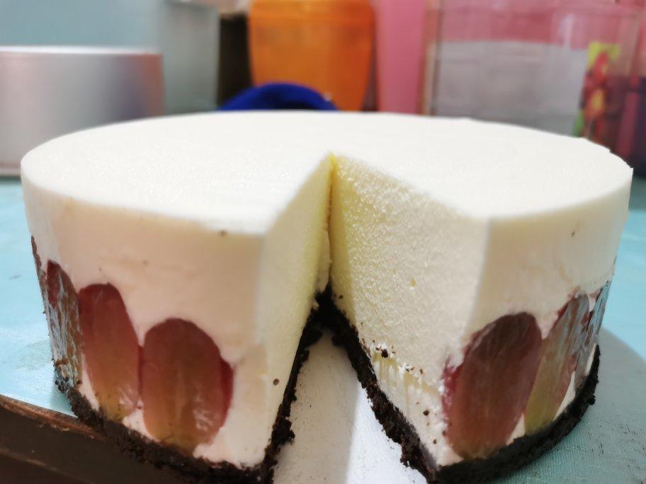 无烤箱.奥利奥酸奶慕斯蛋糕🍰（六寸）家庭简易版.