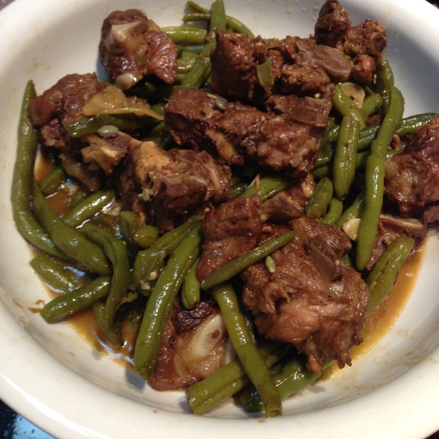 排骨炖豆角