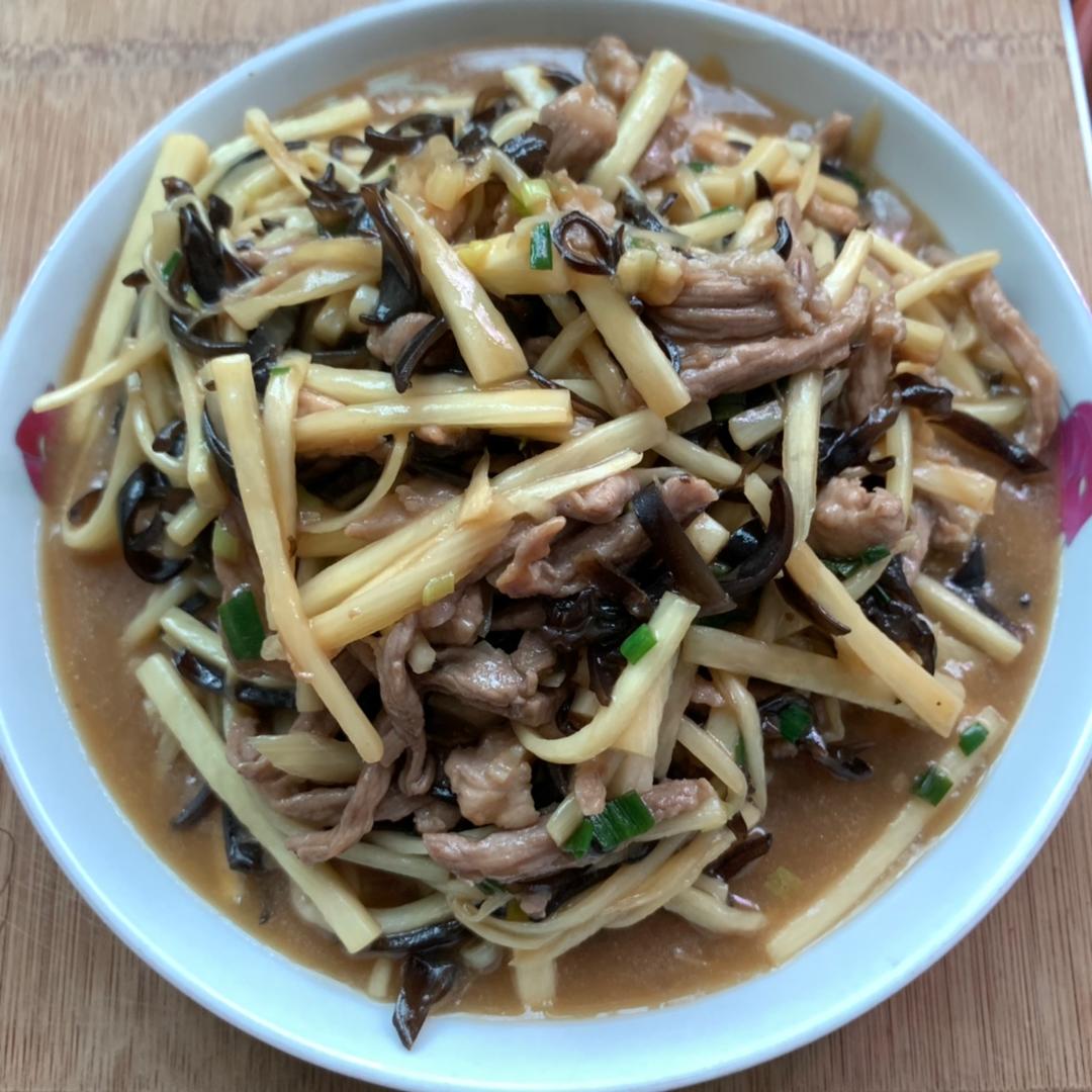 简易版鱼香肉丝